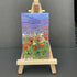 Poppies and Daisies Mini Oil Painting Fridge Magnet