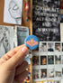 Pixel Rosy Maple Pin Badge