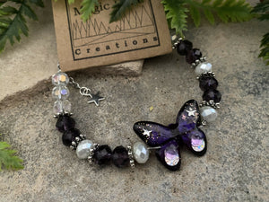 Midnight Garden Collection - 'Kara' Butterfly Bracelet KAR1