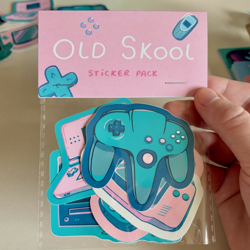 Old Skool Sticker Pack