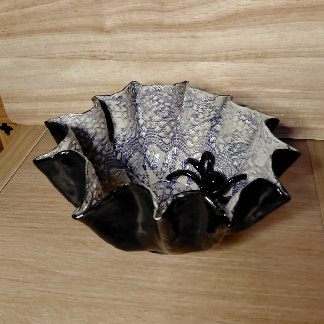 Webbed Bloom Statement Bowl