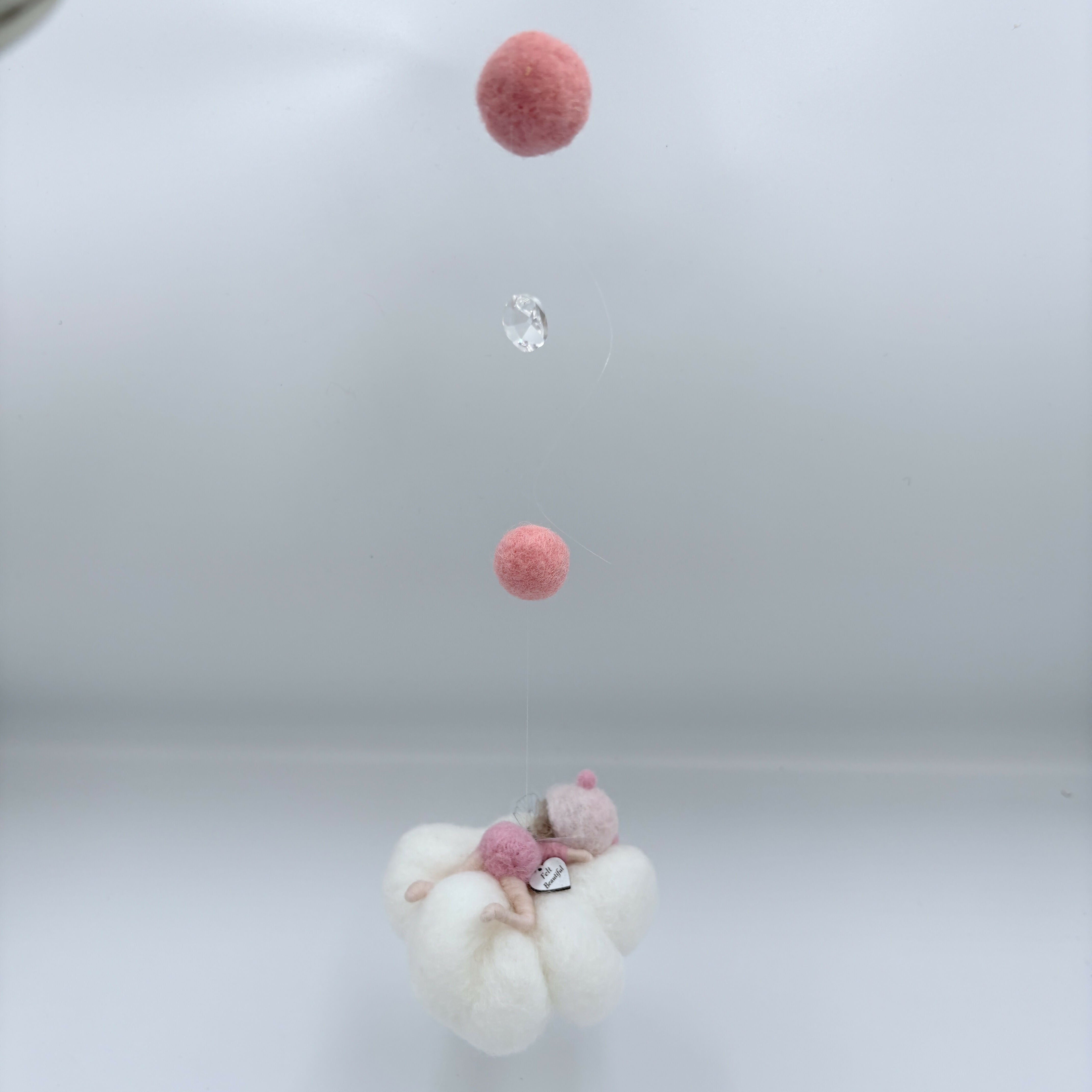 Fairy baby on a cloud