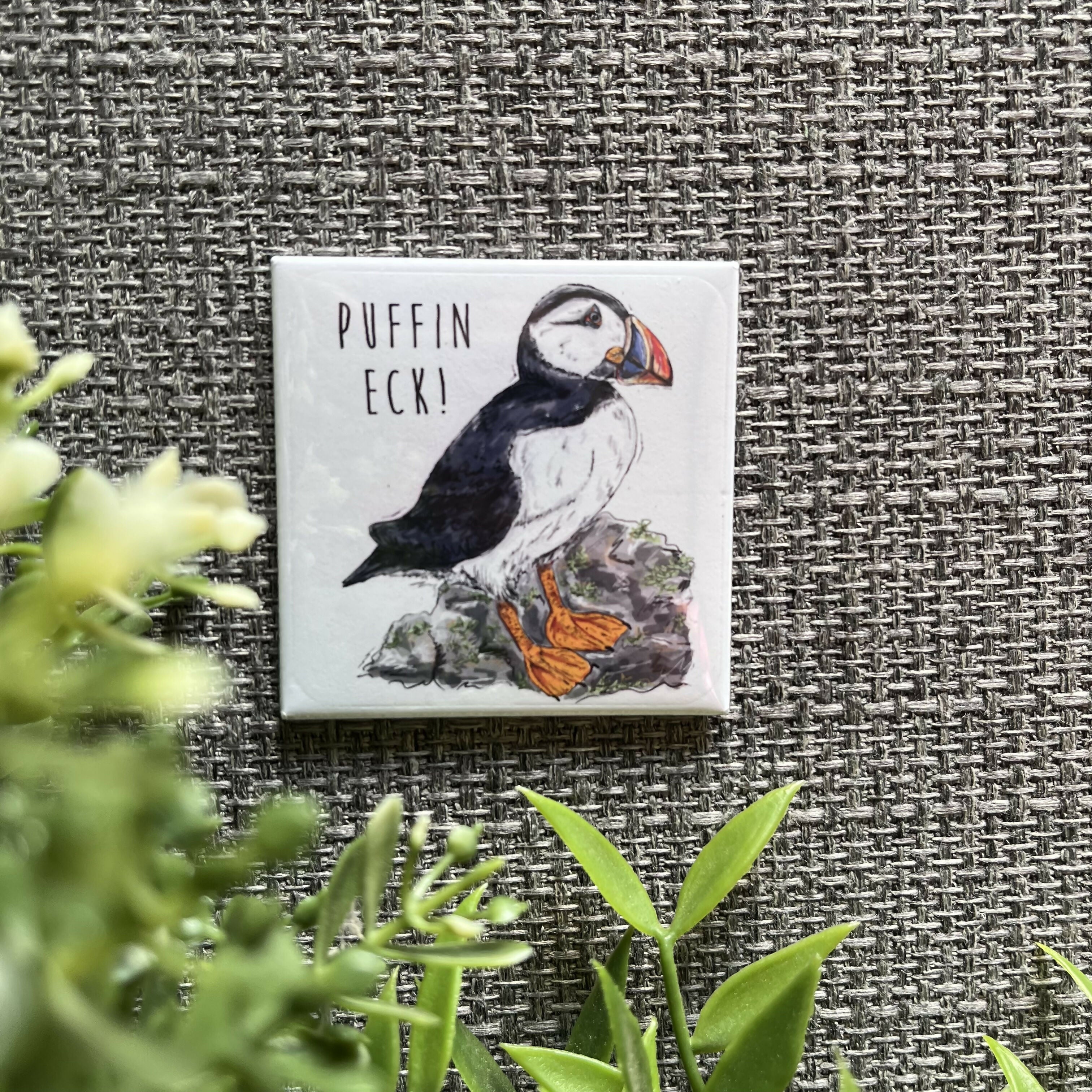 Puffin Eck Yorkshire Magnet
