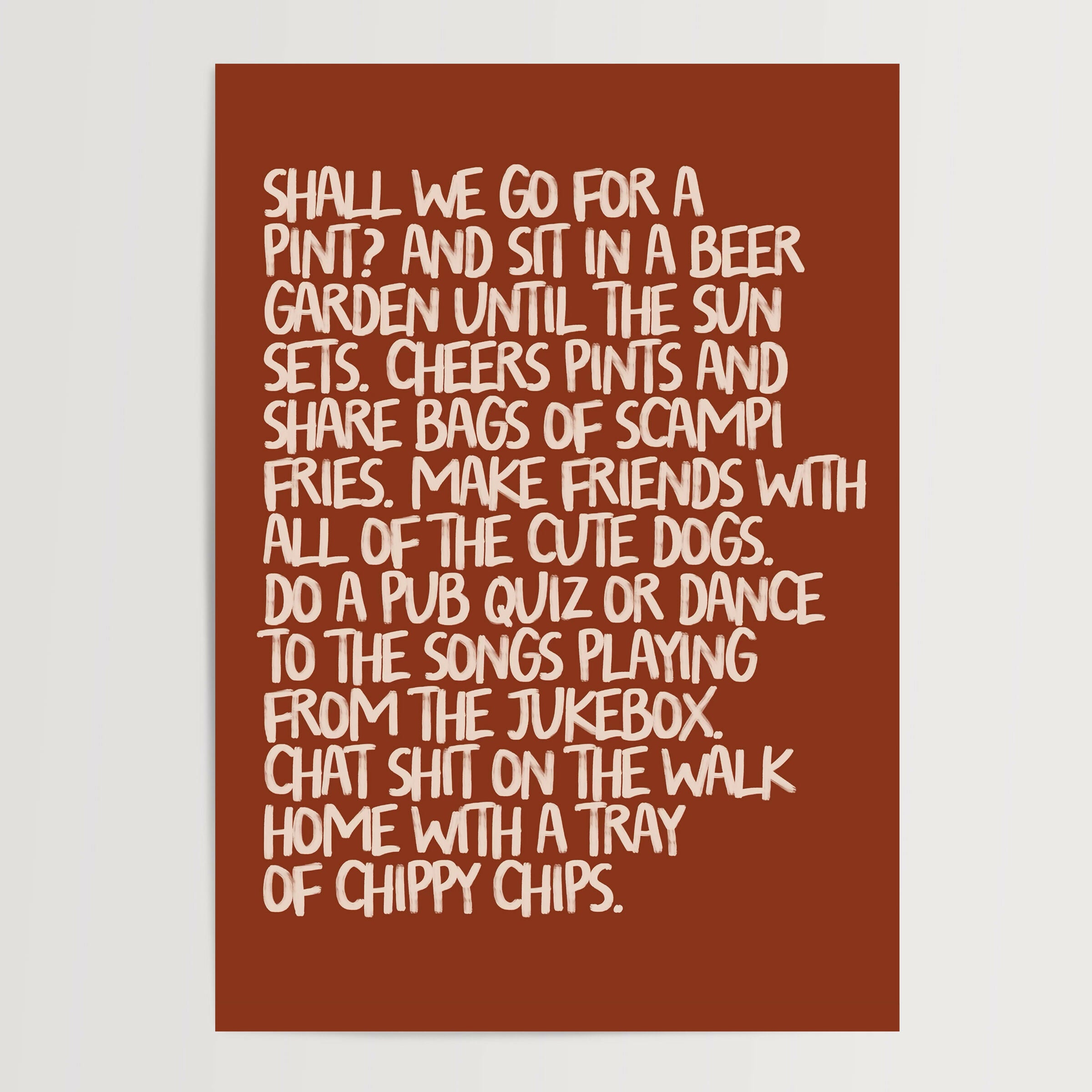 Pub Garden Print