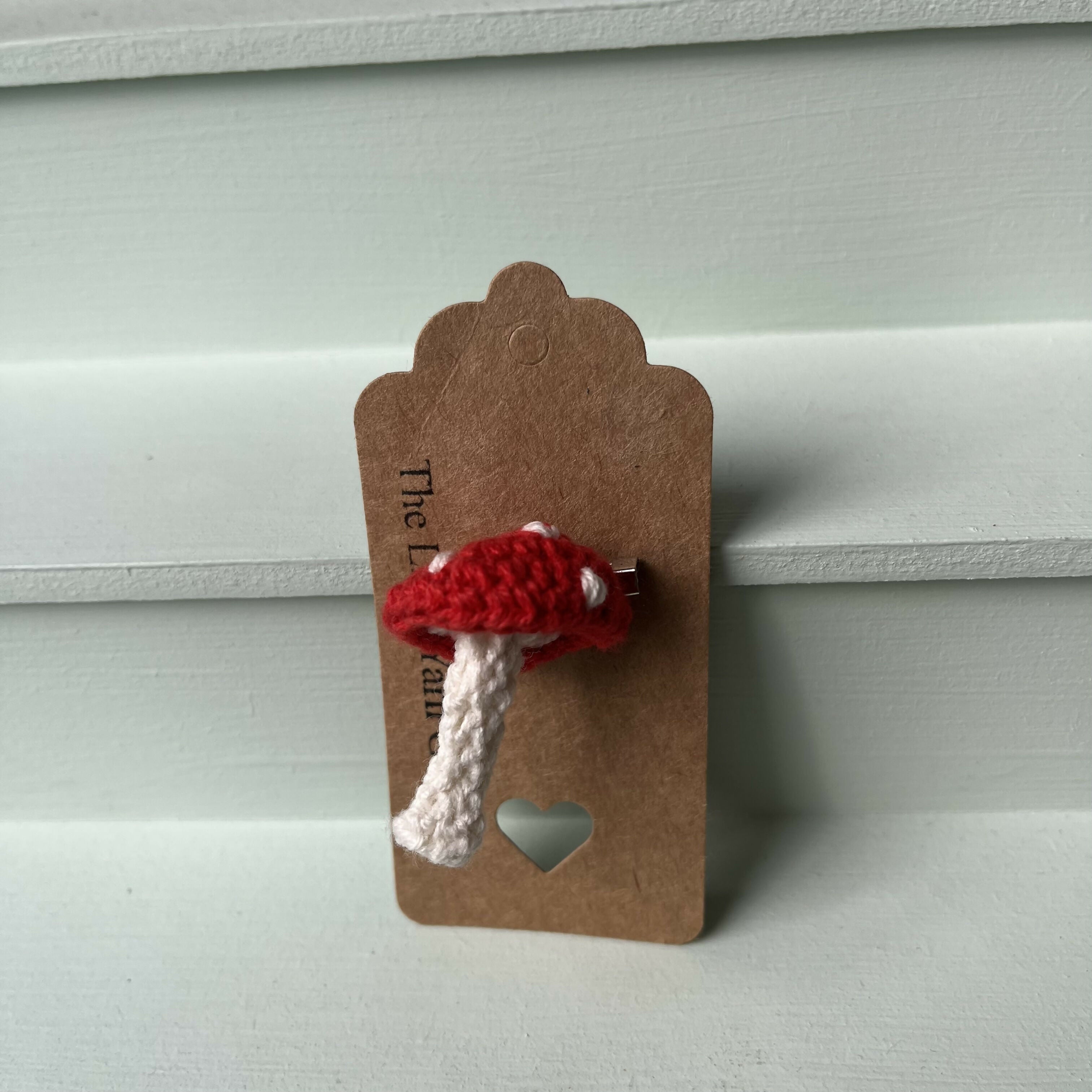 Mushroom Brooch