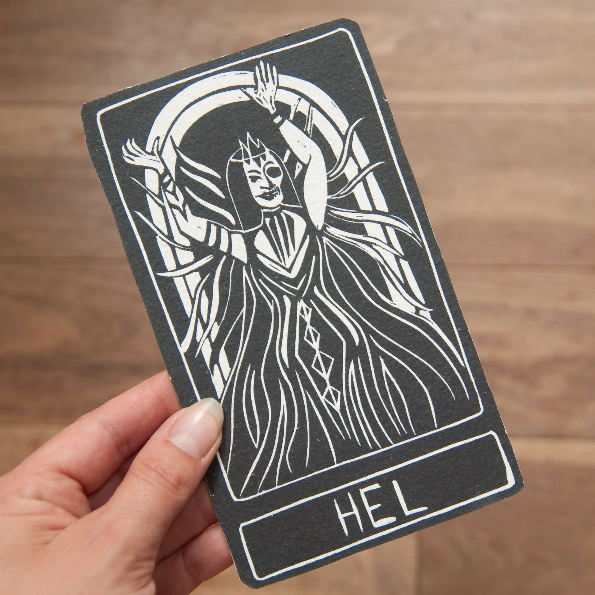 HEL GODDESS ALTAR CARD