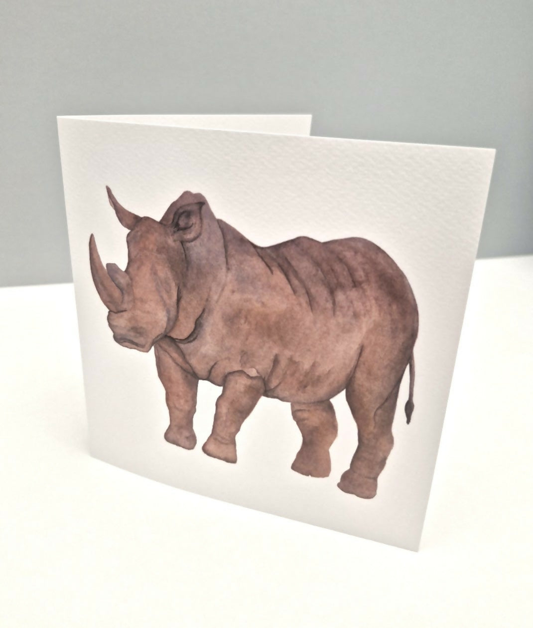 Rhino Greeting Card