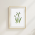 Snowdrop Watercolour Art Print