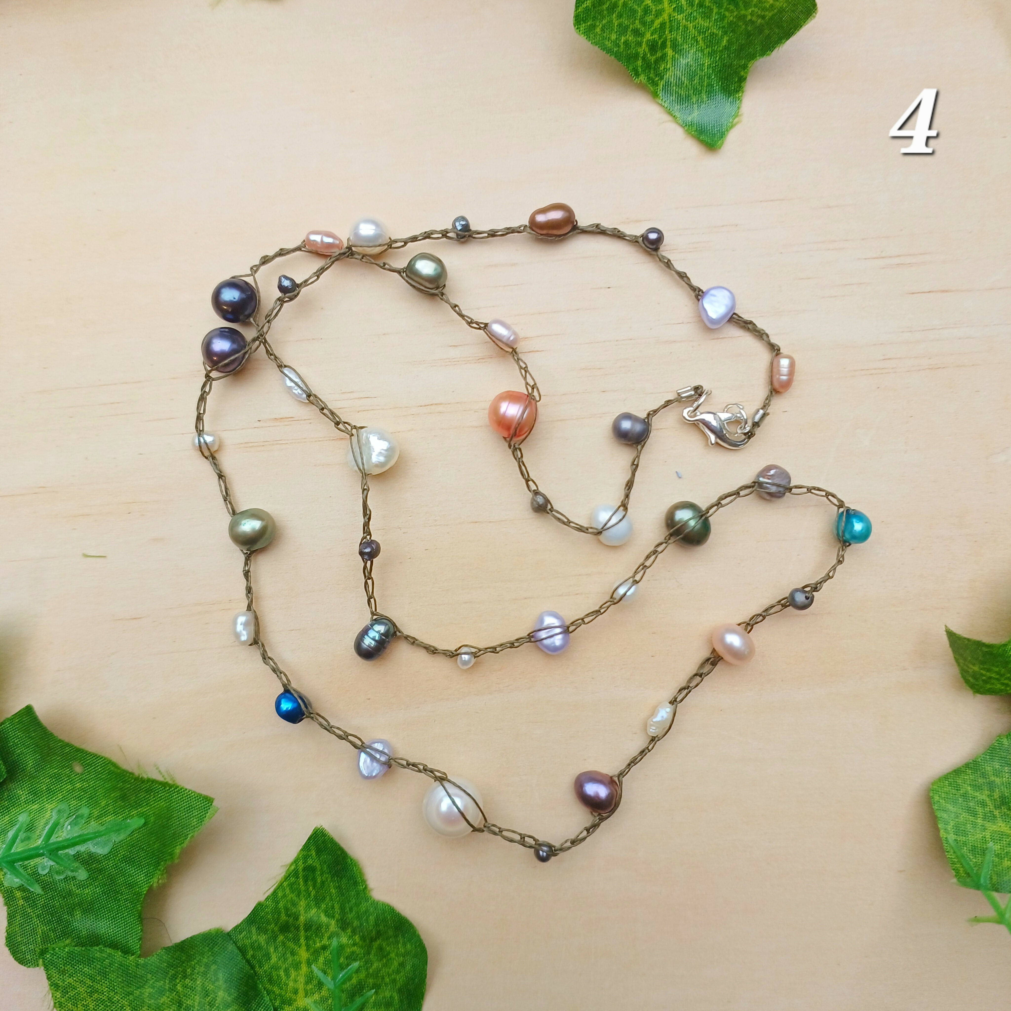 Glass Bead Necklace