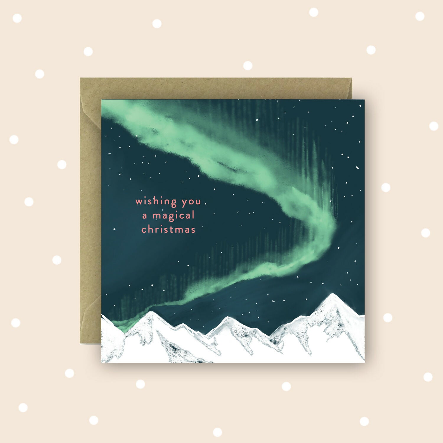 Starry Skies Christmas Card Pack of 4