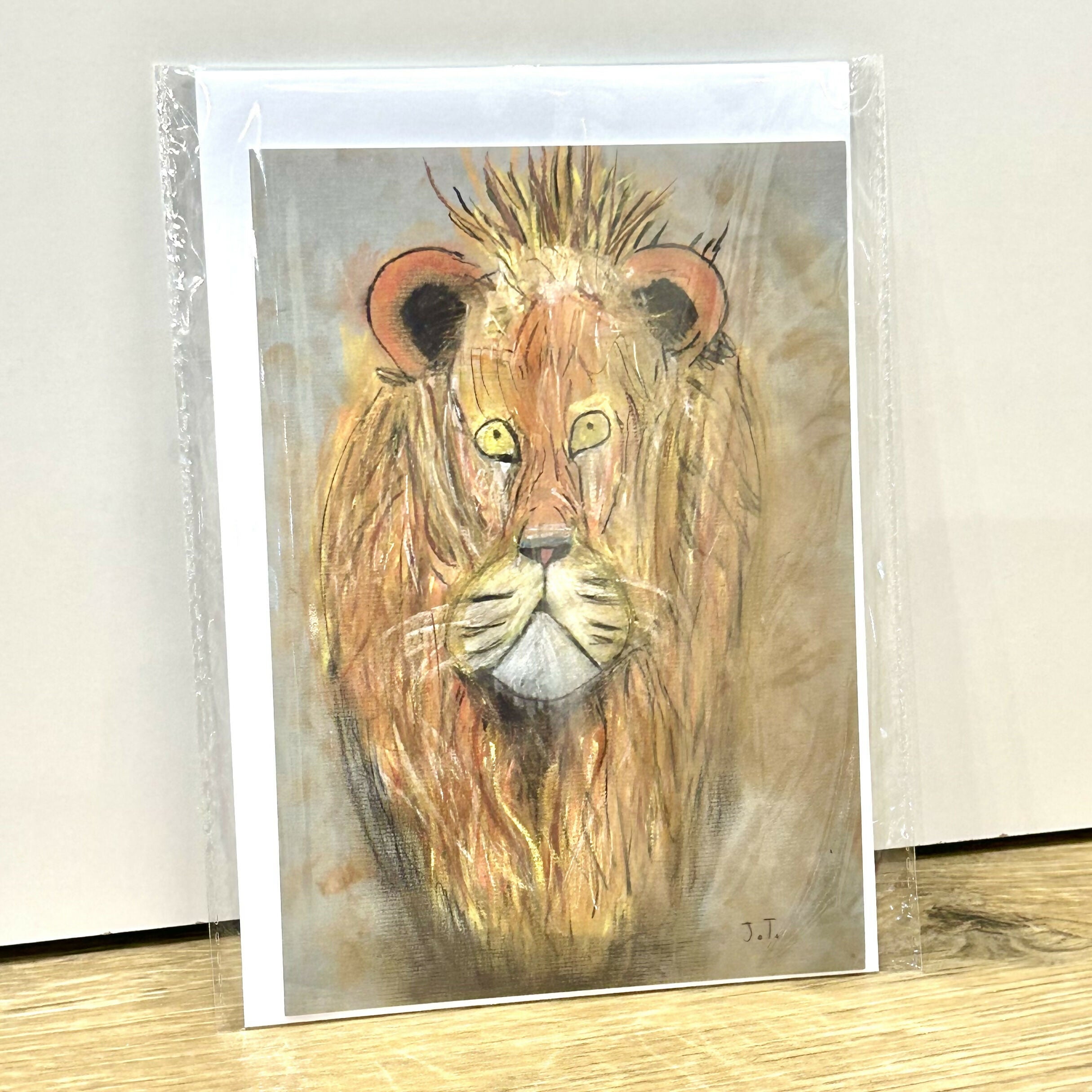 Lion Greeting Card