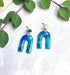 Ocean Dream Collection - Arch Polymer Clay Earrings
