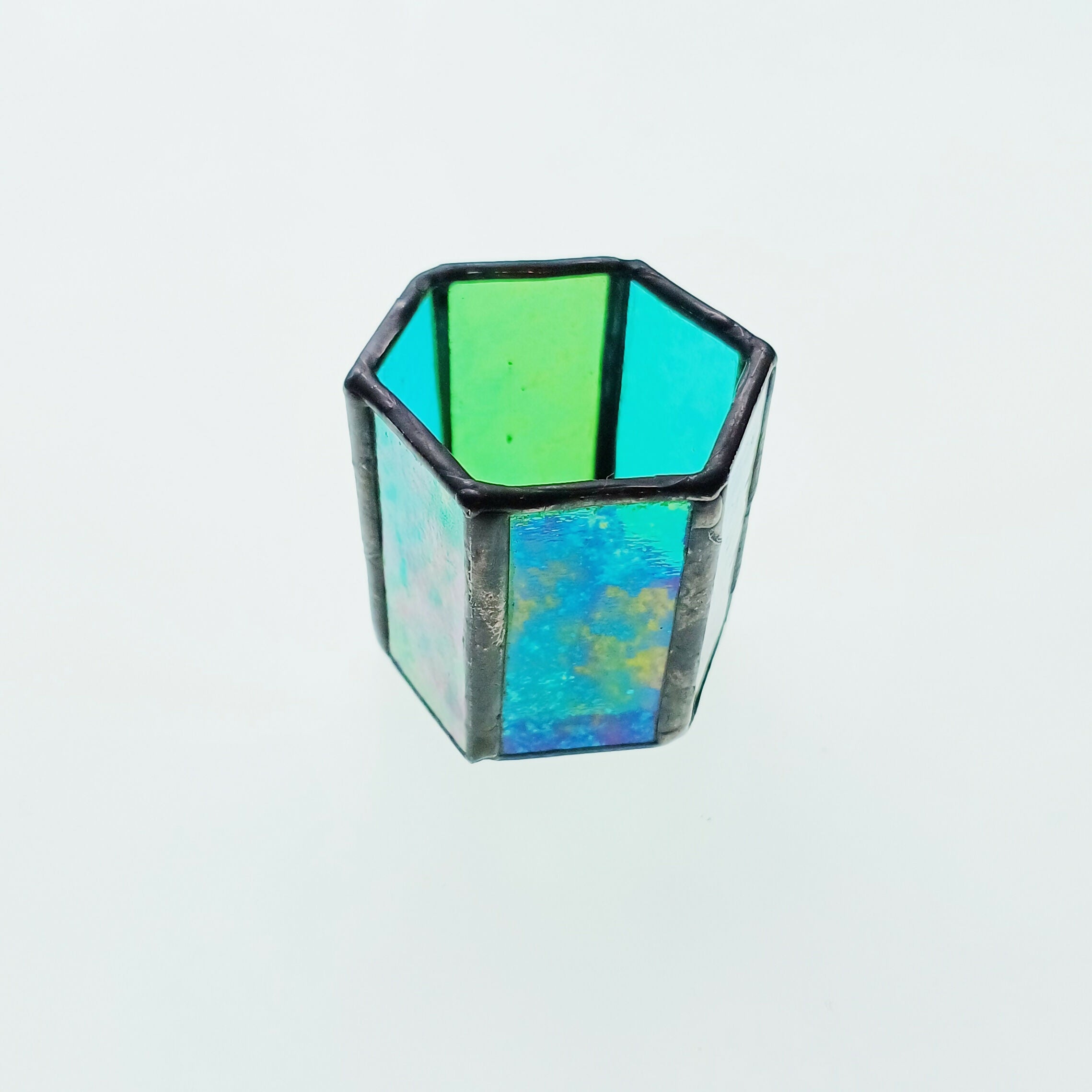 Stained Glass Tealight Holder