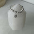 Sterling Silver Stretch Charm Beaded Rings