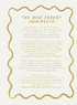 New Parent + Baby Manifesto Card