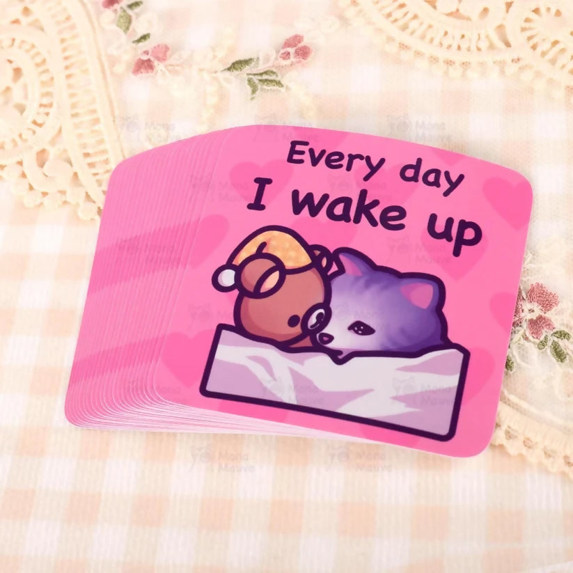 Wake Up Sticker