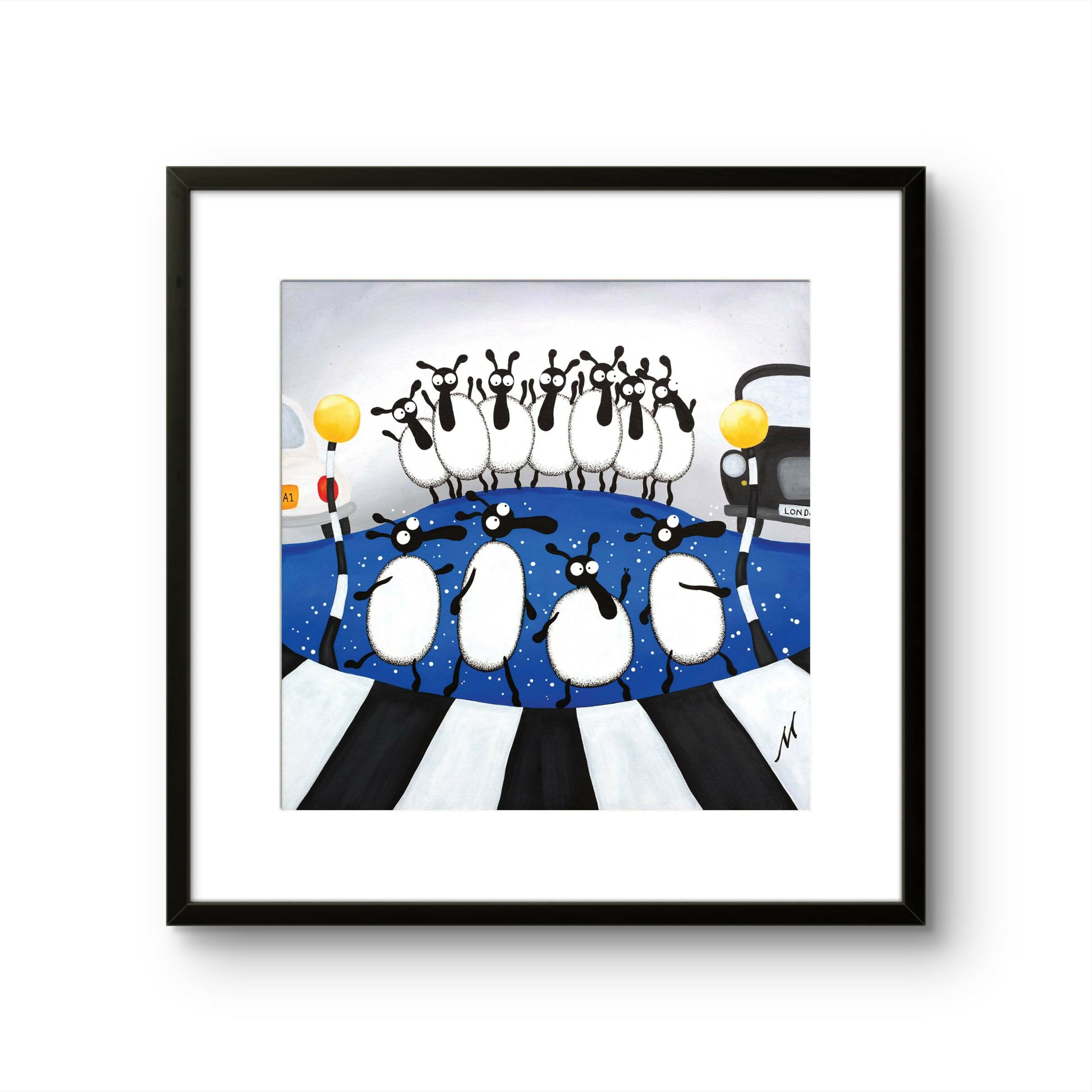 The Bleatles - 16” Framed Limited Edition Print