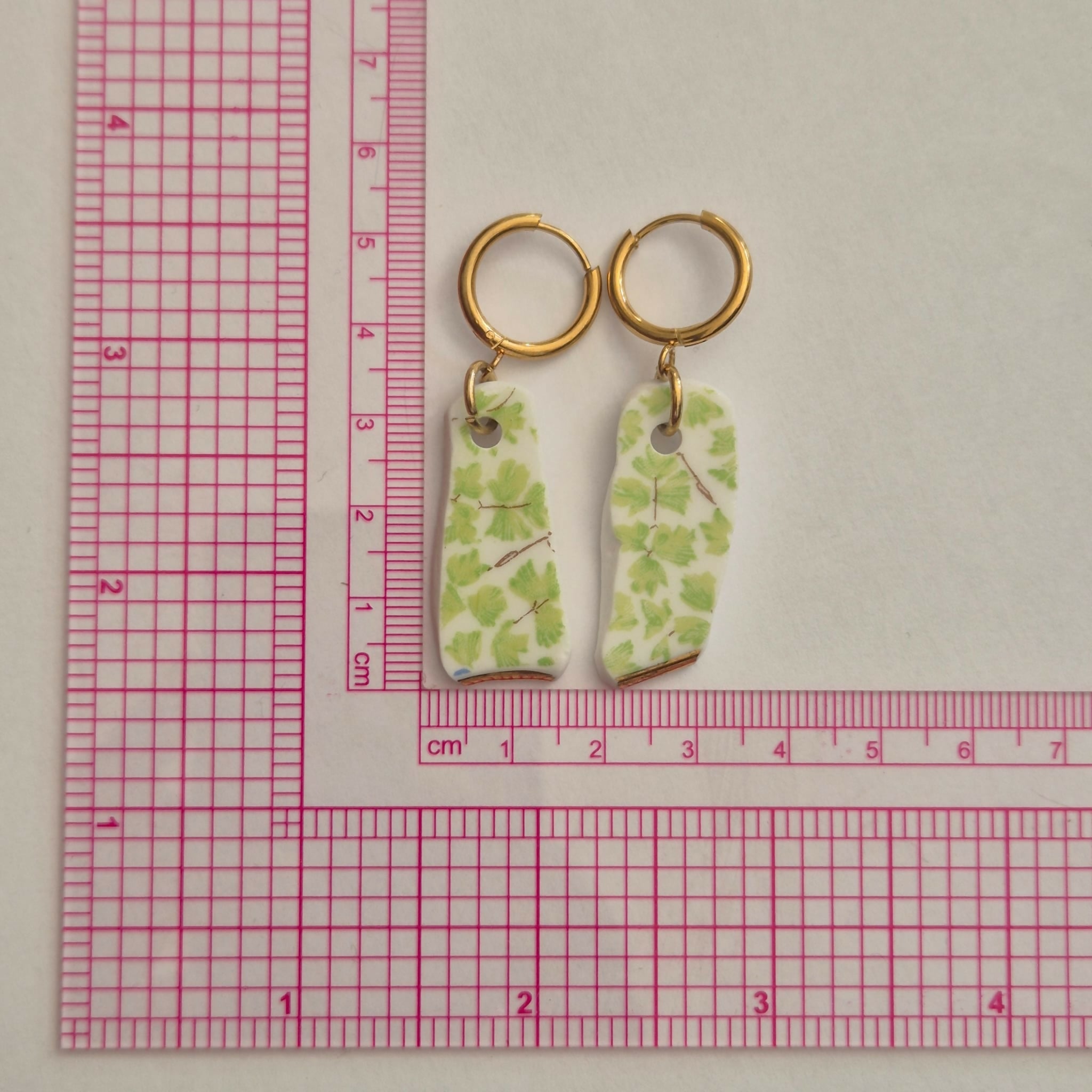 Recycled Ceramic Earrings
