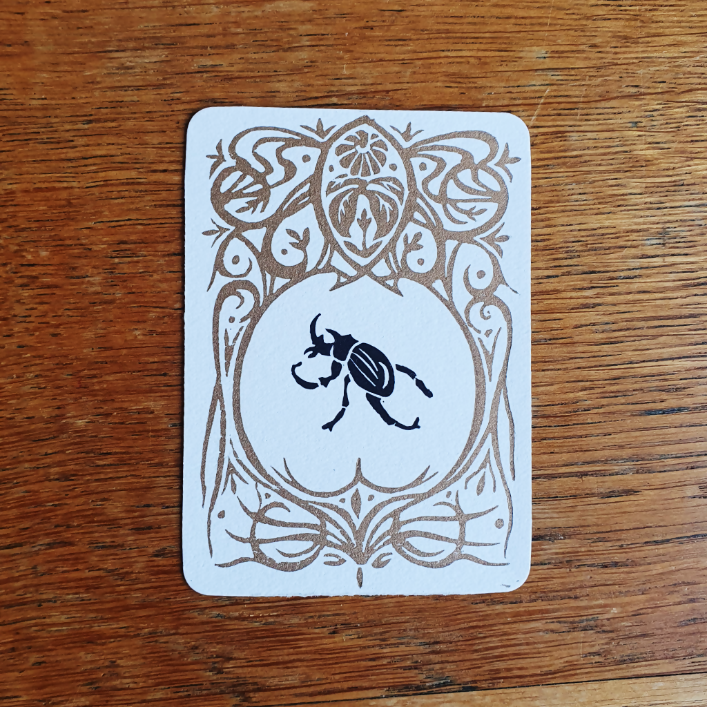 CREATURE CARD LINO PRINT