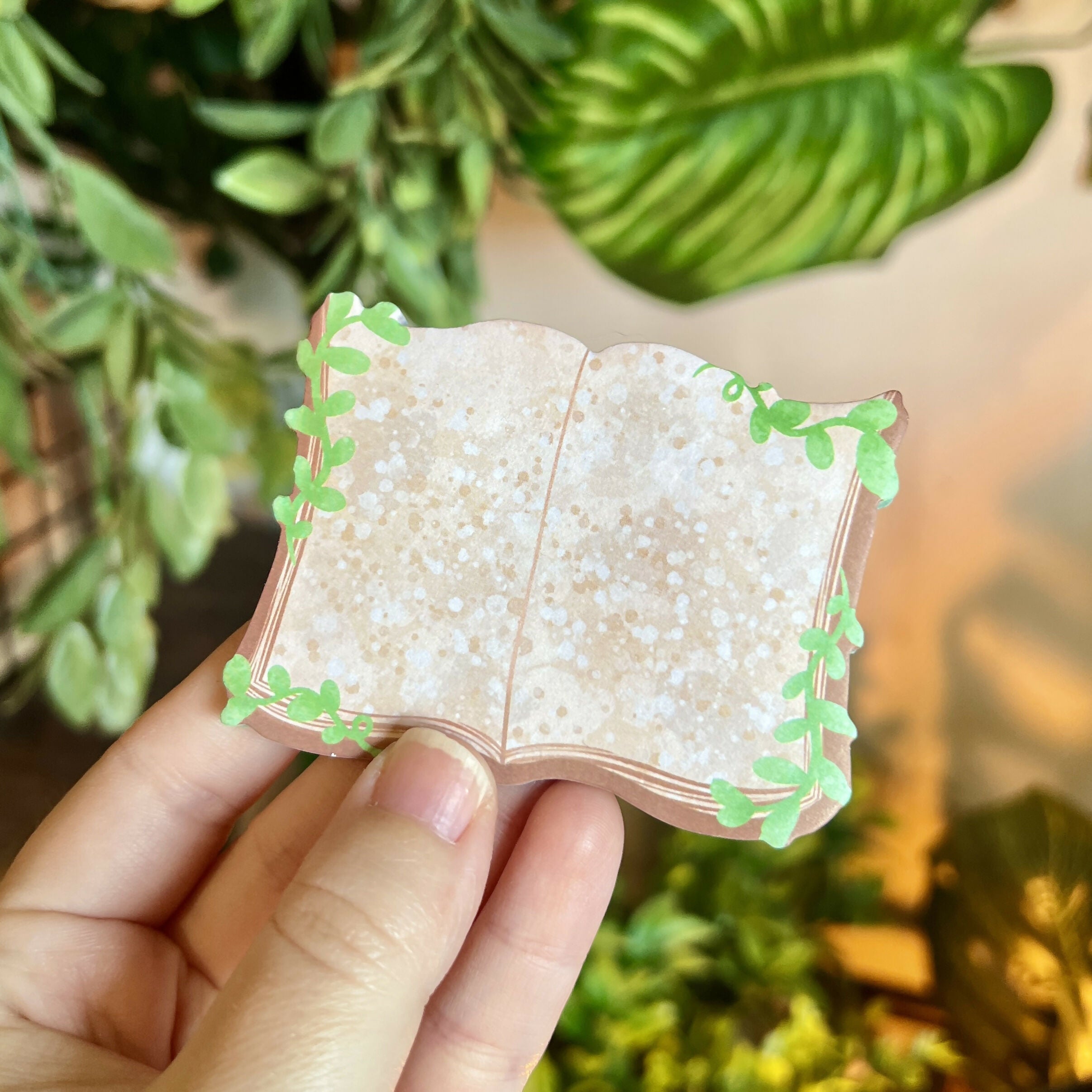 Leafy Journal Sticky Notes