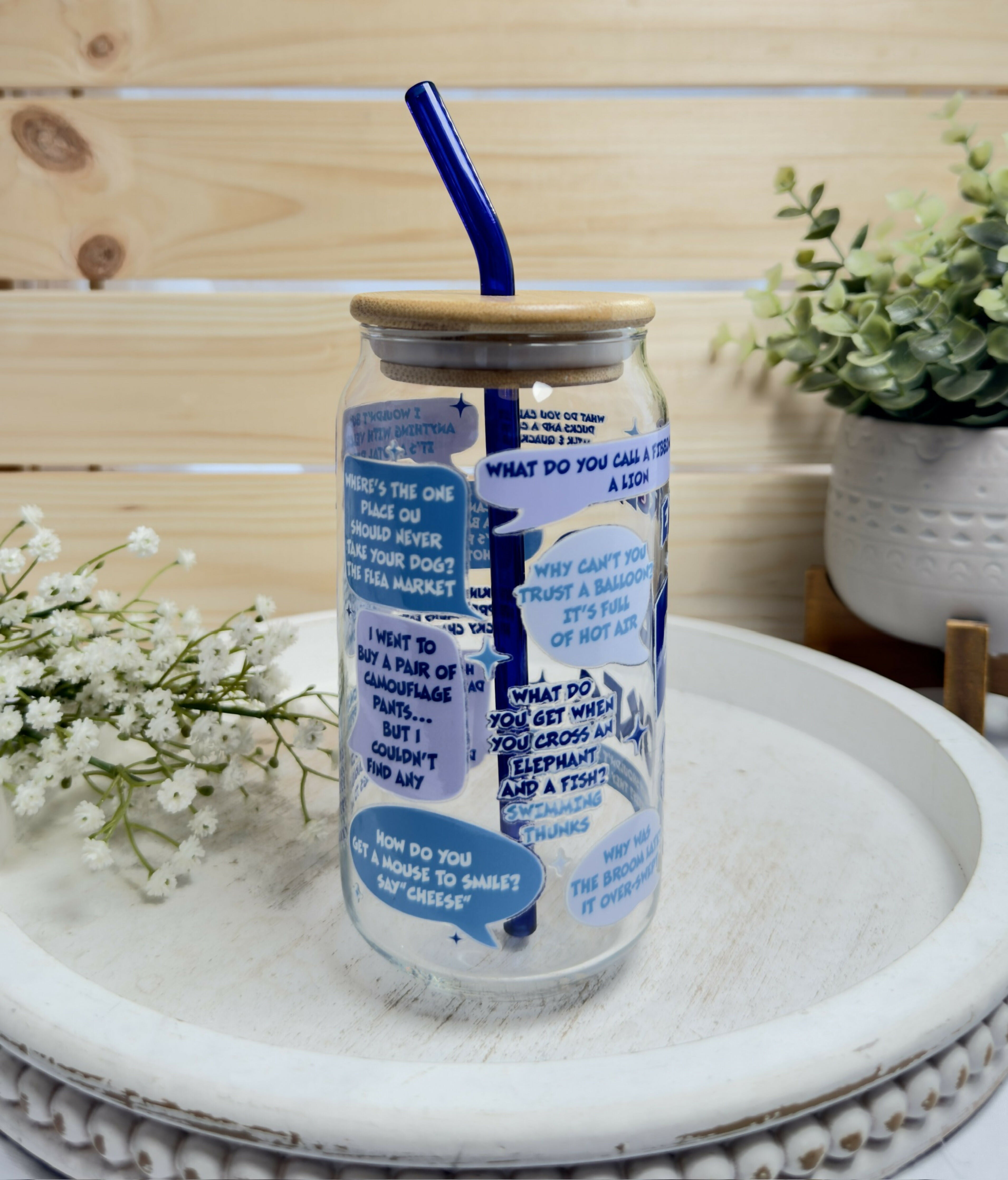 Glass Can Emergency Dad Jokes