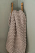 CHUNKY HAND KNITTED BLANKET