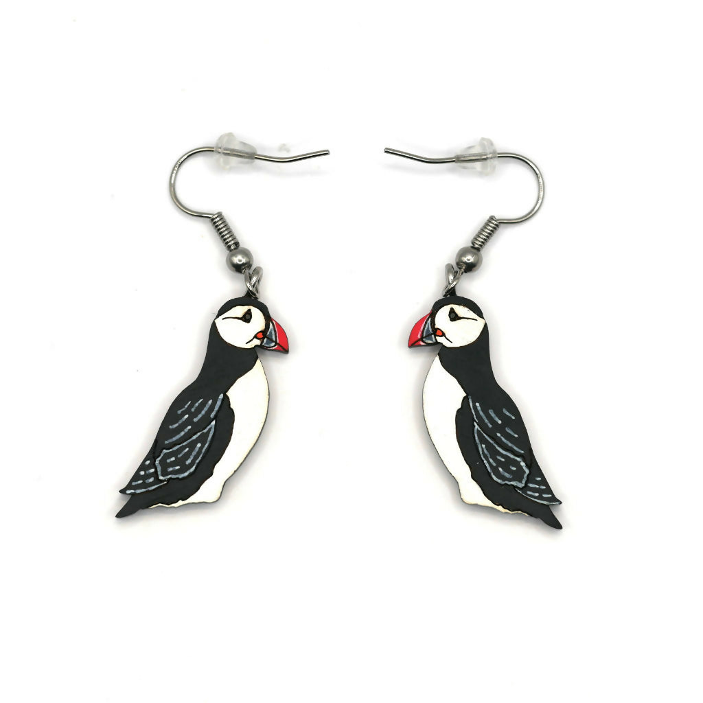 Puffins Dangle Earrings
