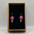 Silver Vintage Bead Drop Earrings