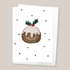Christmas Card - Pudding
