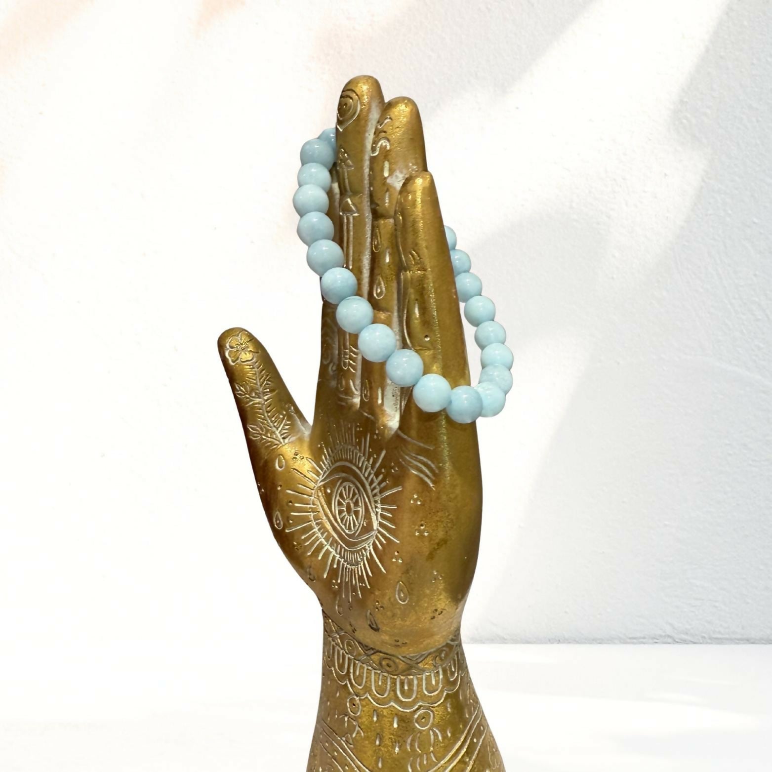 Aquamarine Crystal Bracelet