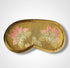 Yellow Lotus Flowers Linen Lavender Infused Eye Mask