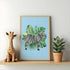 Zebra Jungle Print