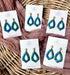 Ocean Dream Collection - Drop Polymer Clay Earrings