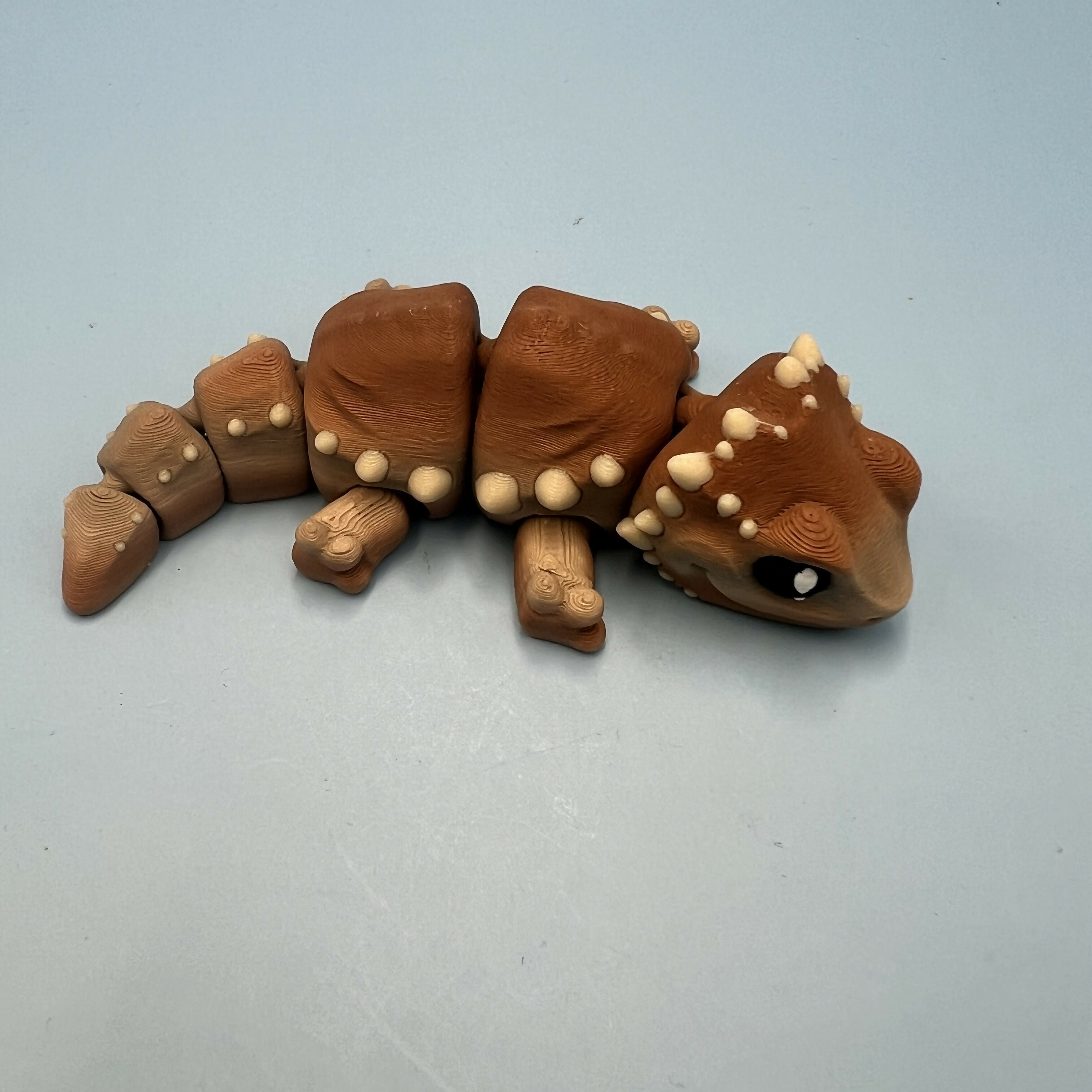 3D Printed SMALL: Articulated Sensory Fidget Animals friends Lizards 10cm