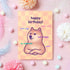 Cute Dog - Happy Birthday Card