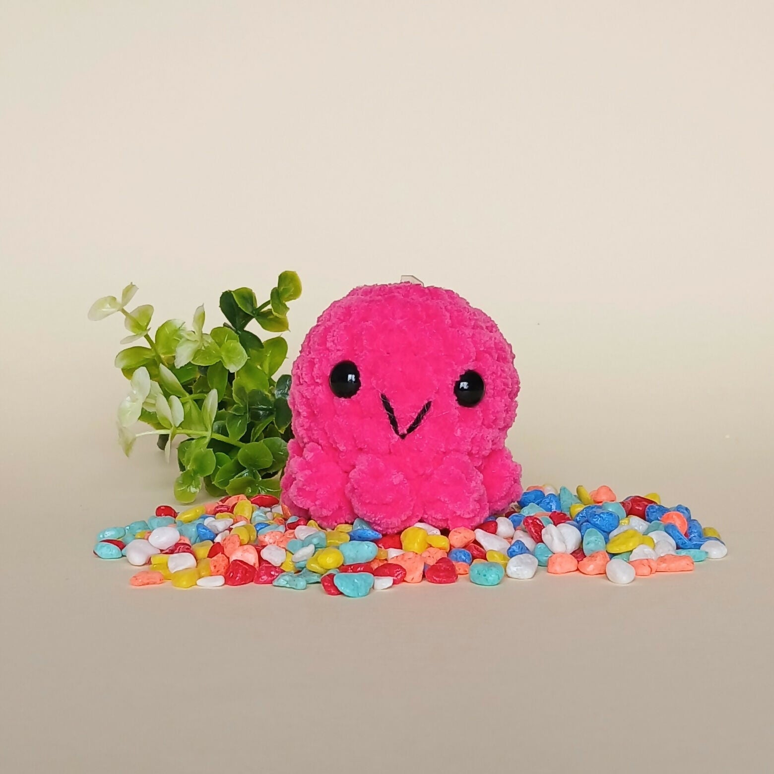 Baby Octopus | Bright and Colourful Handmade Toy | Art & Soul