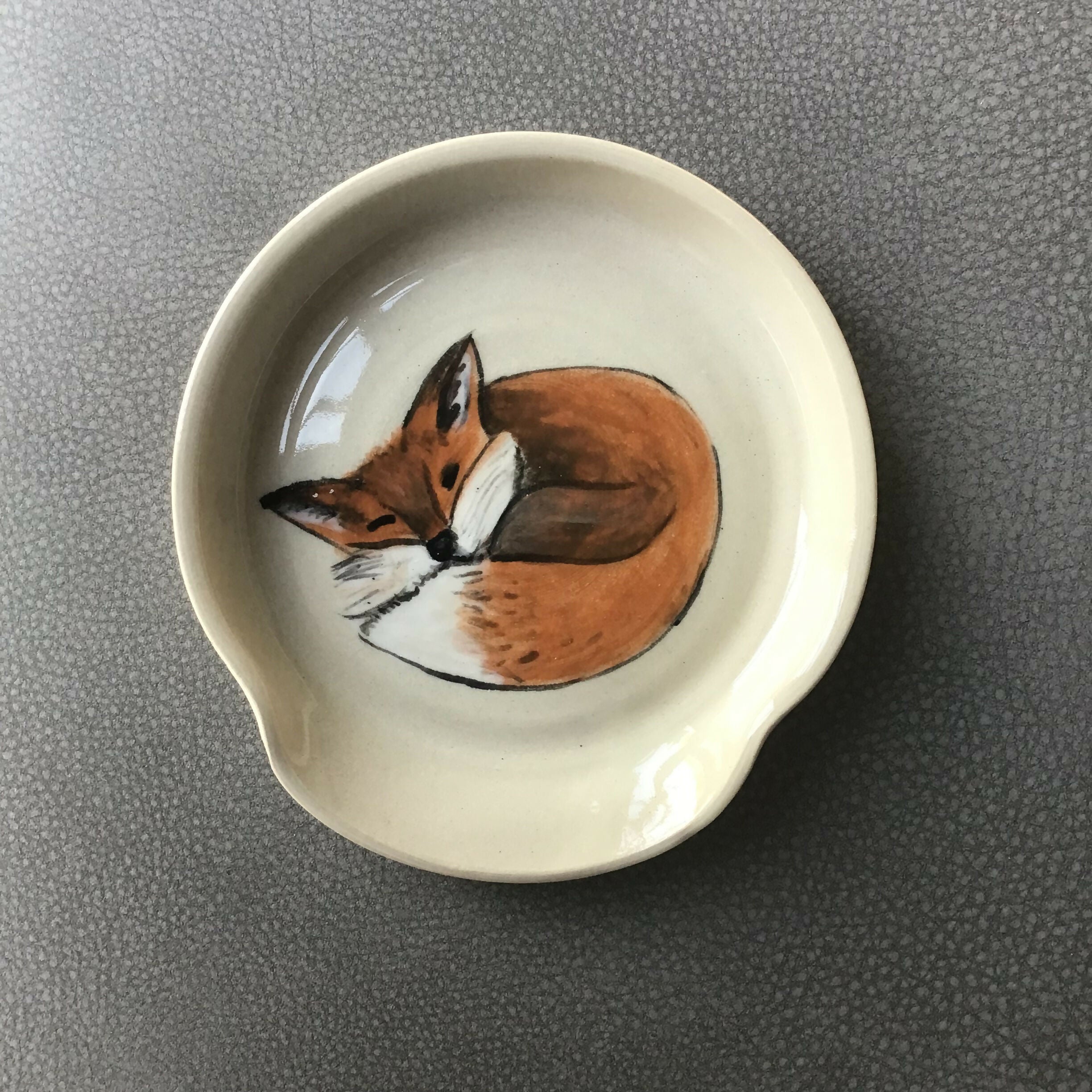 Handpainted Spoon Rest