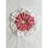 Red Gingham Oversized Ruffle Broderie Lace Hair Scrunchie