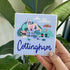 Ceramic Cottingham Art Coaster