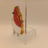 Fused Glass Robin Tealight