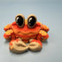 3D Printed SMALL: Articulated Sensory Fidget Animal friends Crab 6cm