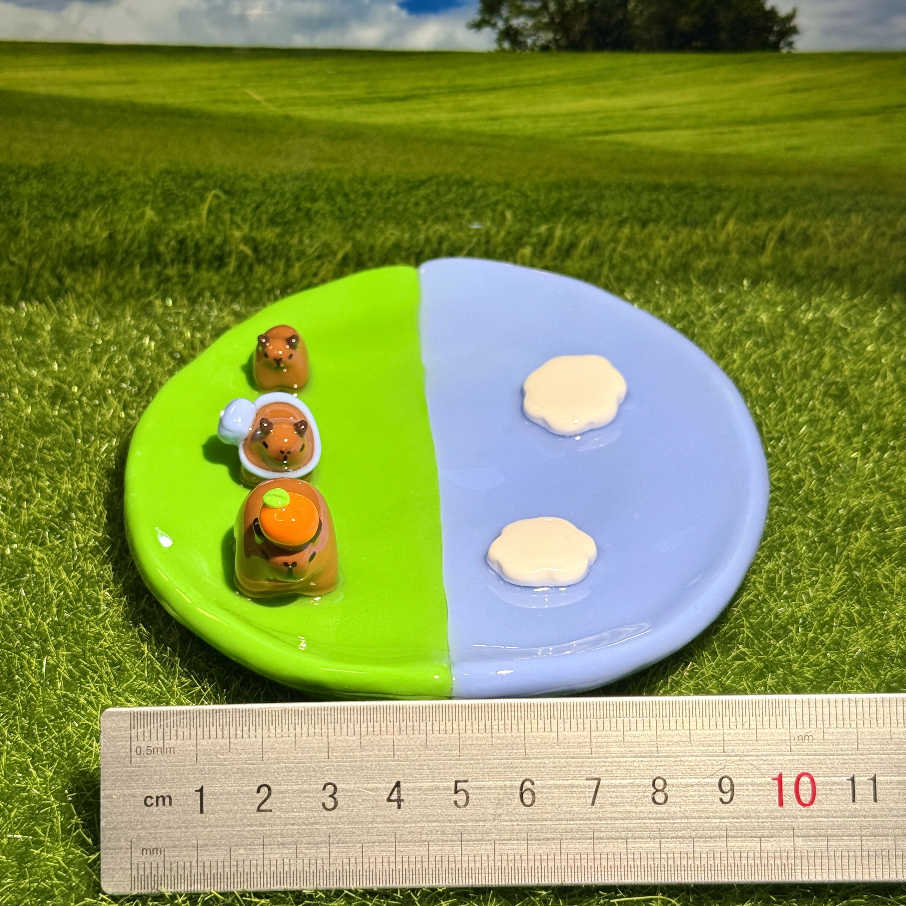 Capybara Family Trip Trinket Dish