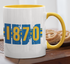 Leeds Rhinos Mug & Coaster Set 1870 Design