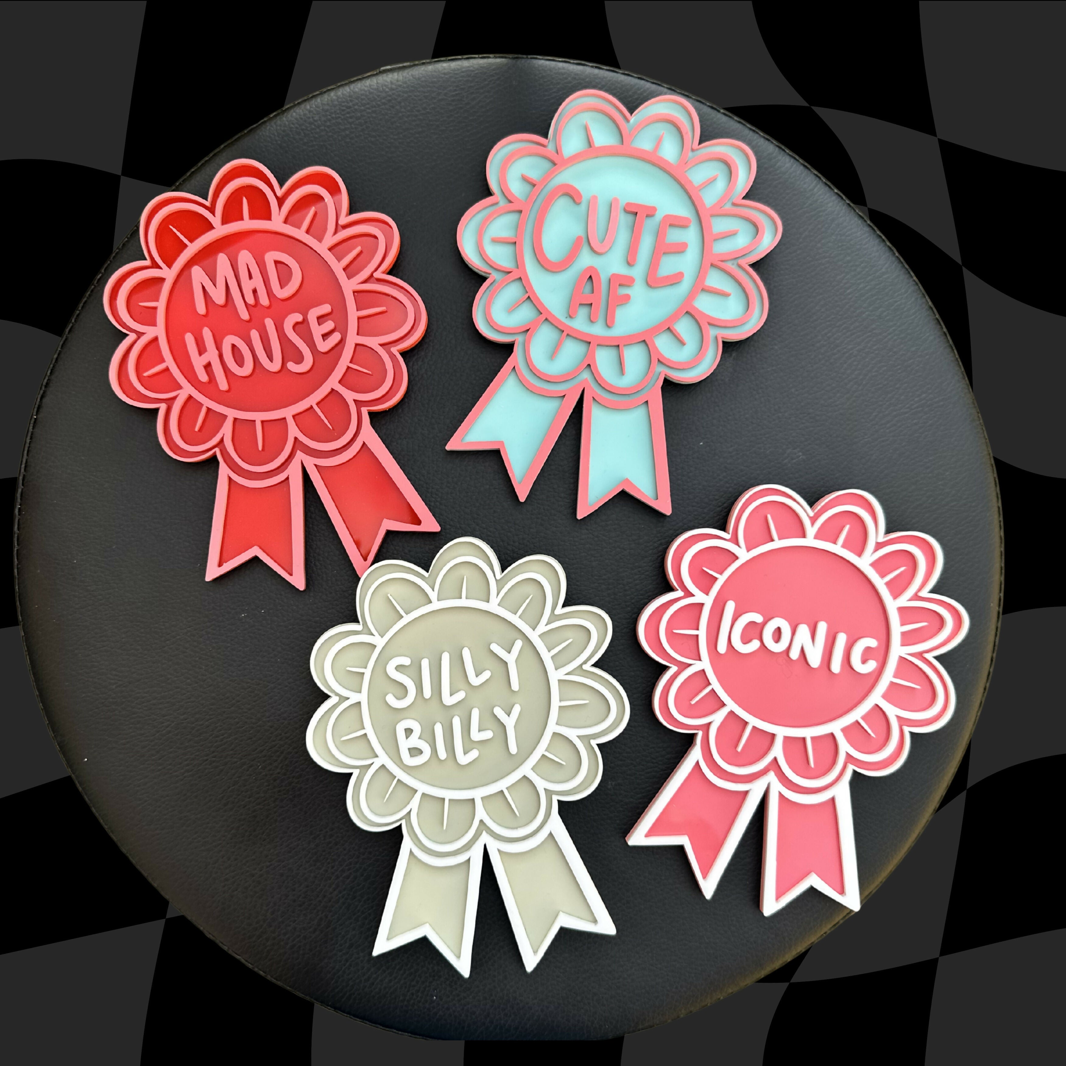 Rosette Wall Art - Funky Wall Decor