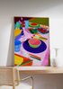 Picnic Table Art Print