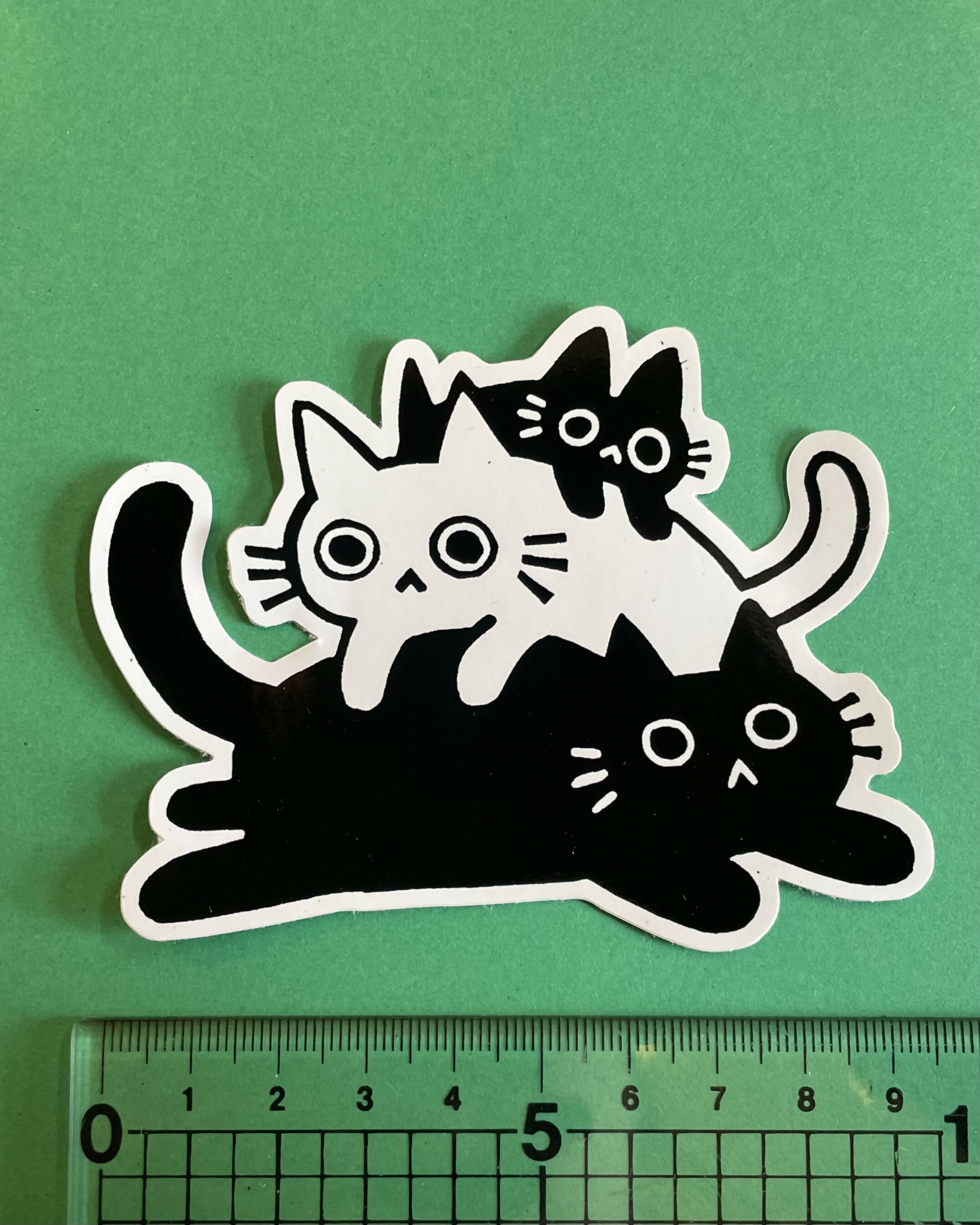 Cat Stack Sticker