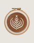 Coffee Cup Embroidery Kit