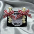 Incisor Tooth Red Bow Hairclips