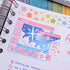 Vinyl Sticker Sheet - Cosmic Computer