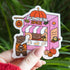 Pumpkin Spice Cafe Die Cut Sticker
